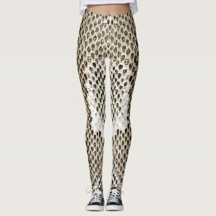 Legging Pele Python: Design de padrão animal