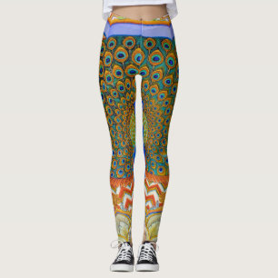 Legging Penas de Peacock