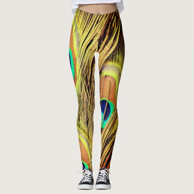 Legging Penas de Peacock 2 (Frente)