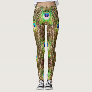 LEGGING PENAS DE RICO PEACOCK #3 VERDE