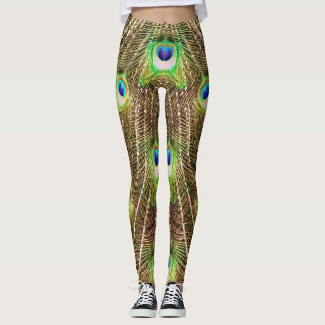 LEGGING PENAS DE RICO PEACOCK #3 VERDE (Frente)