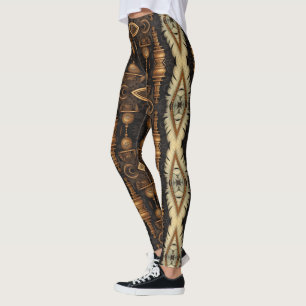 Legging Penas e Gear Steampunk