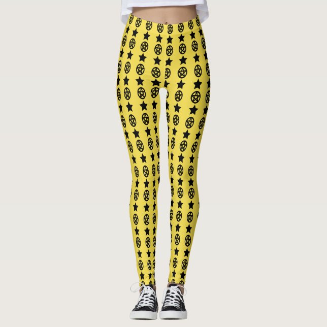 Legging Pentáculos e estrelas (Frente)