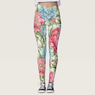 Legging Peônias de Taiwan