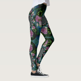 Legging Peony Mandala