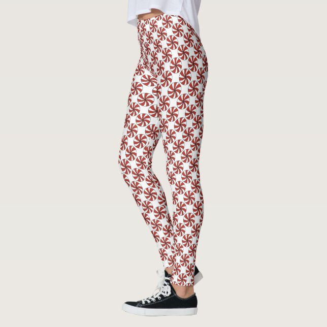 Legging Peppermint Mints Natal Doces de Natal (Esquerda)
