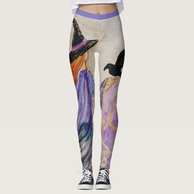 Legging Pequena Bruxa e Amigos (Frente)