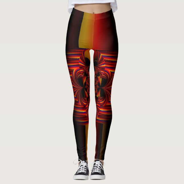 Legging Pequenas tiras grandes com Arco (Frente)