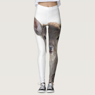 Legging Pequeno e bonito Fawn 2 #animal #arte