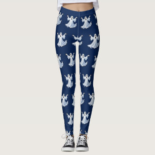 Legging Pequeno Fantasma Assustador - Halloween 11 - Diver