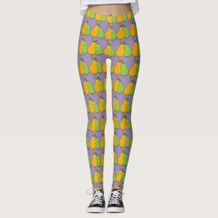 Legging Peras Amarelas e Verdes