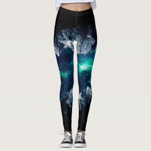 Legging Perdido num mundo de sonhos e montanhas