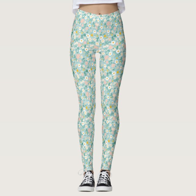 Legging Perfumes São Sentimentos De Flores (Frente)