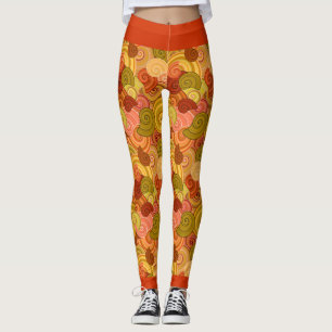 Legging Pergaminhos coloridos