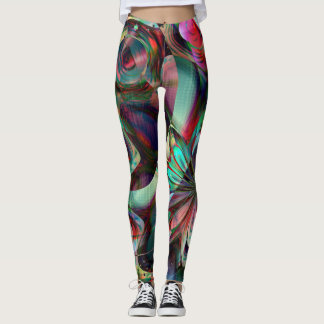 Legging Pernas abstrato
