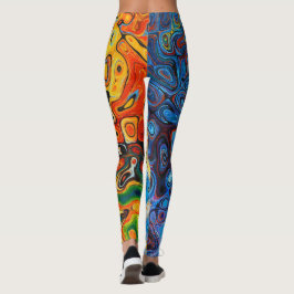 Legging Pernas abstrato