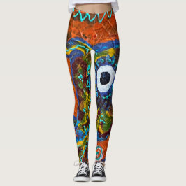 Legging Pernas abstrato