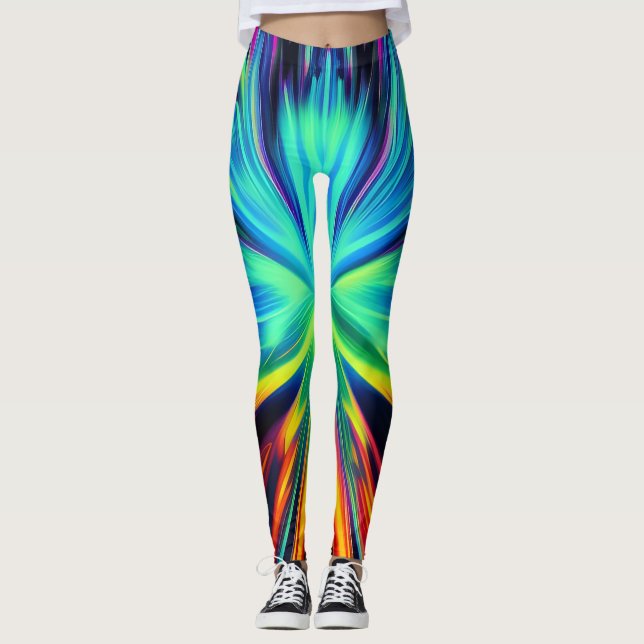 Legging Pernas abstrato (Frente)
