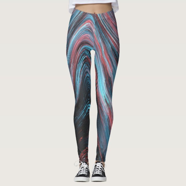Legging Pernas abstrato (Frente)