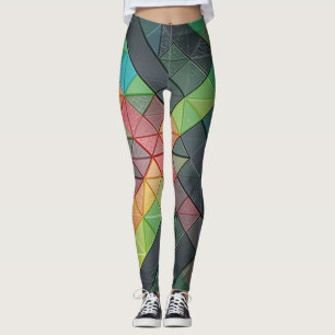 Legging Pernas abstrato
