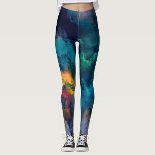 Legging Pernas abstrato