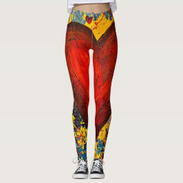 Legging Pernas abstrato