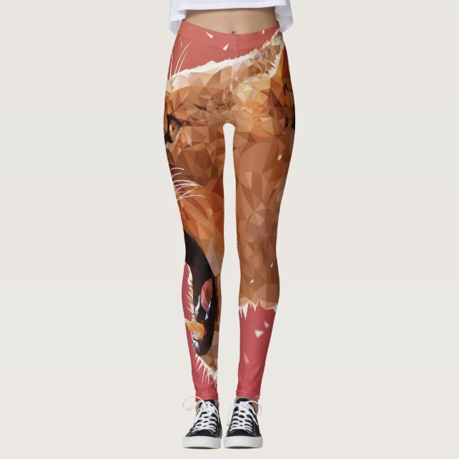 Legging Pernas abstrato (Frente)