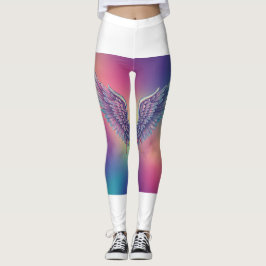 Legging Pernas 🌈 Arcos Arco-Íris com Fusão Magnética 🦋