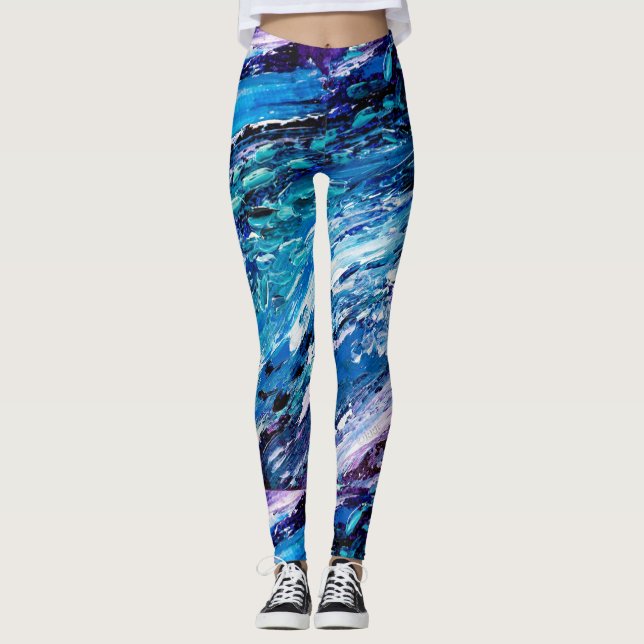 Legging Pernas Azuis (Frente)