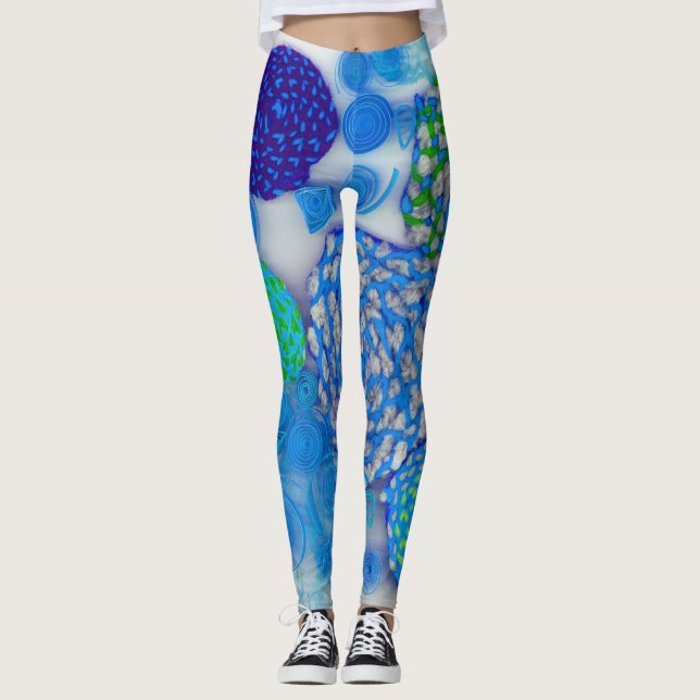 Legging Pernas Azuis (Frente)
