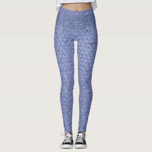 Legging Pernas Azuis Esparsas