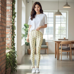 Legging Pernas Brancas de Neve