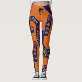 Legging Pernas Coloridas Selvagens Loucas