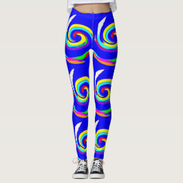 Legging Pernas com azulejos