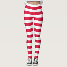 Legging Pernas com bandeira de Polônia