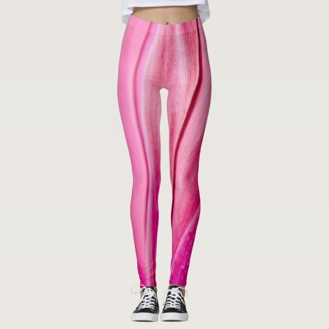 Legging Pernas cor-de-rosa (Frente)