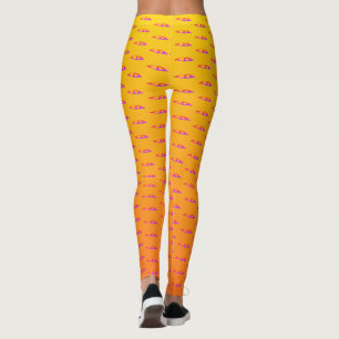 Legging Pernas cor-de-rosa