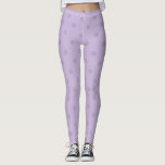 Legging Pernas da Bolinhas da lavanda<br><div class="desc">Estas Leggings de Bolinhas Lavanda são uma prévia das nossas leggings de 2020 exclusivamente aqui. Leggings divertidas e exóticas para uso cotidiano ou ginástica. São leggings confortáveis e na moda facilmente emparelhadas com camisa branca e capuz preta.</div>