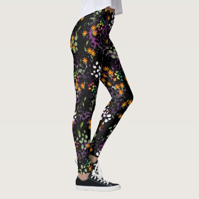 Legging Pernas da Cama Flor (Direita)