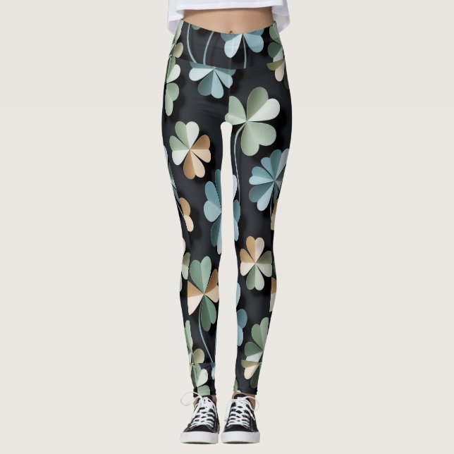 Legging "Pernas da Flor Negra-design Ai Cristão (Frente)