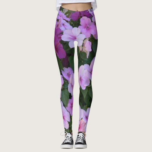 Legging Pernas da Flor Rosa (Frente)