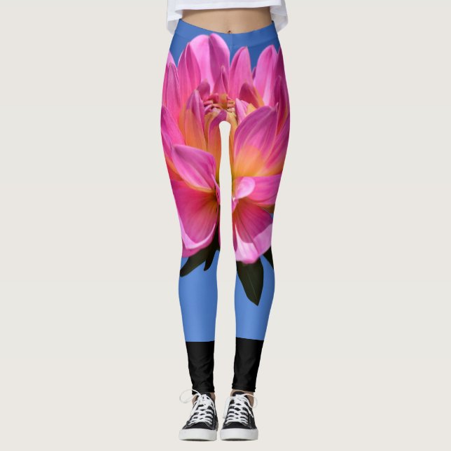 Legging Pernas da Flor Rosa (Frente)