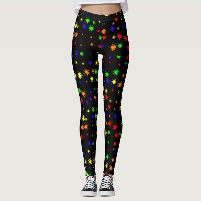 Legging Pernas das estrelas da pop (Frente)