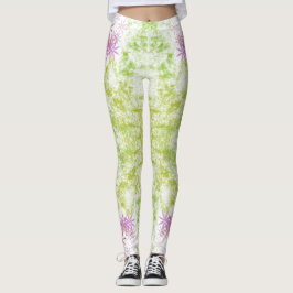 Legging Pernas das Flores Roxas
