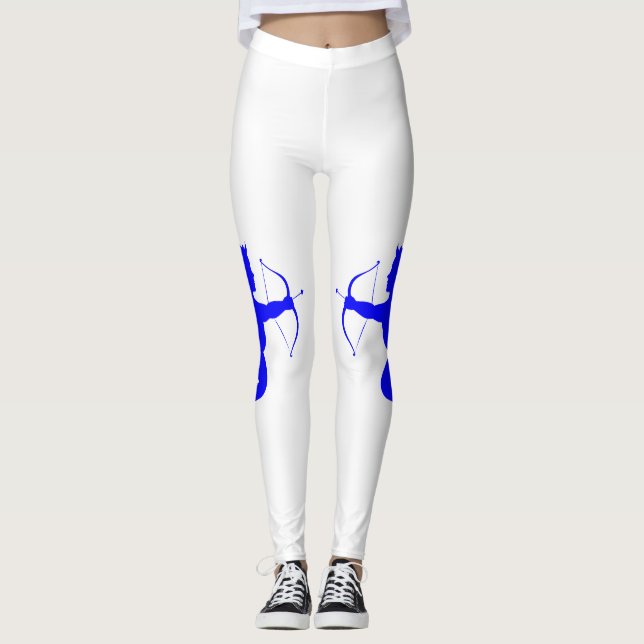 Legging Pernas de Anjo Azul (Frente)