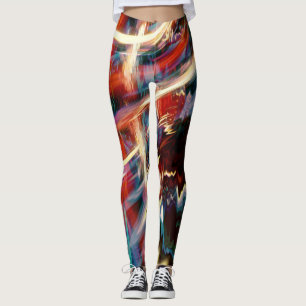 Legging Pernas de Arte dos Sonhos Psicodélicos ★ Psydefx