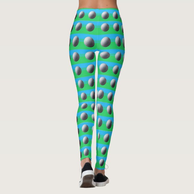 Legging Pernas de Bolas de Golfe (Verso)
