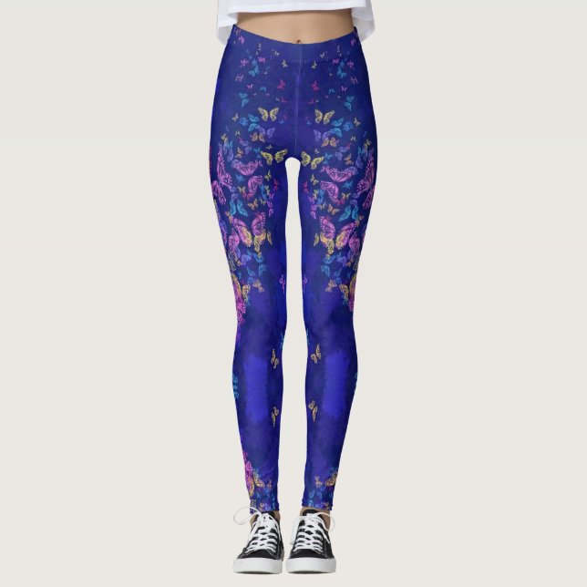 Legging Pernas de borboletas Primavera Design (Frente)