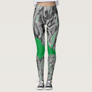 Legging Pernas de captura ocular para exercício ou visto 