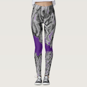 Legging Pernas de captura ocular para exercício ou visto 